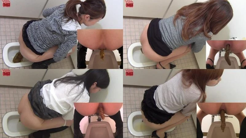 points of view toilet spycams. Pooping and pissing close ups and full body views. Japanese Girls BFFT-06 [HD/2022]